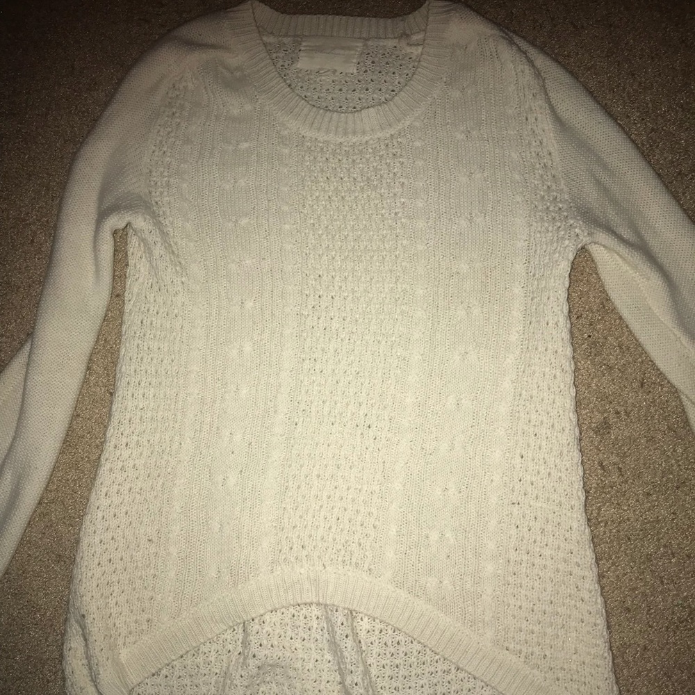 White sweater